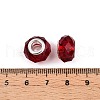Transparent Glass European Beads GPDL-N004-D14mm-B05-3