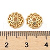 Brass Bead Caps KK-V015-41G-01-2