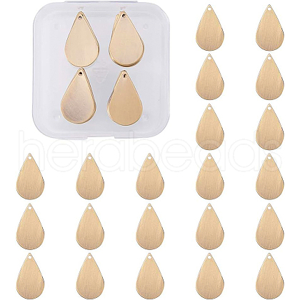 Brass Pendants KK-BC0003-08AB-1