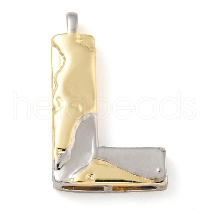 Brass Pendants PALLOY-S036-01G-L-1