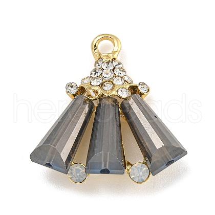 Rack Plating Alloy Glass Pendants FIND-M033-09A-02-1