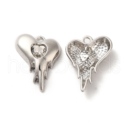 Glass Pandants PALLOY-O106-01P-01-1