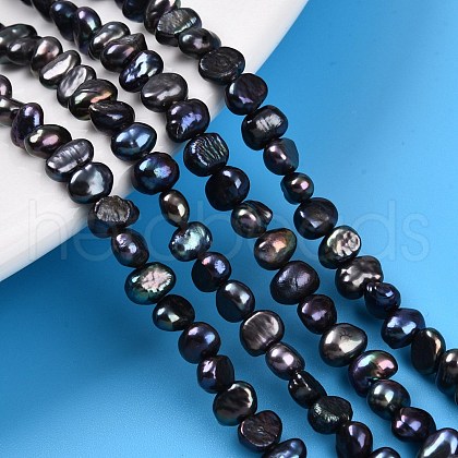 Natural Cultured Freshwater Pearl Beads Strands PEAR-L033-42D-1