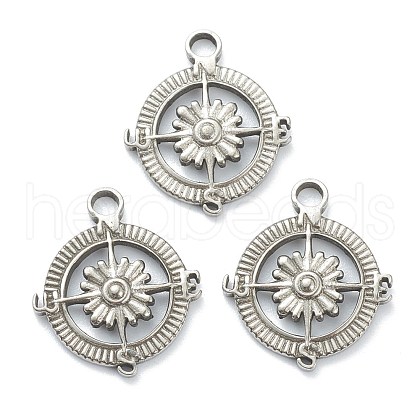 304 Stainless Steel Pendants STAS-P279-10P-1