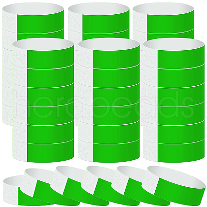 CREATCABIN 200Pcs Synthetic Paper Disposable Wristbands BJEW-CN0001-12-1