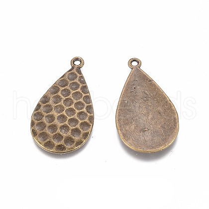 Tibetan Style Alloy Pendants TIBEP-Q002-43AB-NR-1