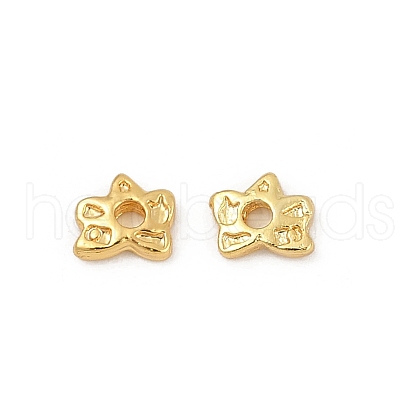 Brass Spacer Beads KK-D375-13G-01-1