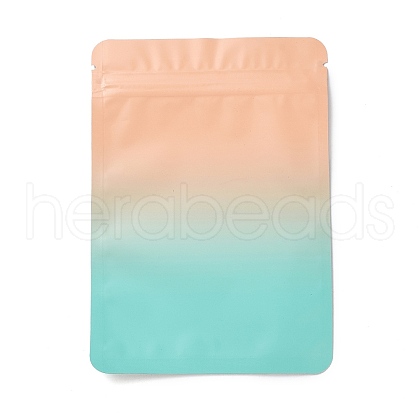Two Tone Rectangle Plastic Zip Lock Gift Bags OPP-B006-01A-01-1