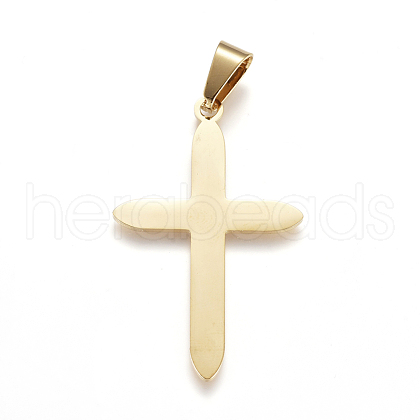 304 Stainless Steel Pendants STAS-F239-08G-1