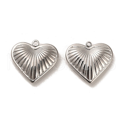 Non-Tarnish 304 Stainless Steel Pendants STAS-L022-032P-01-1
