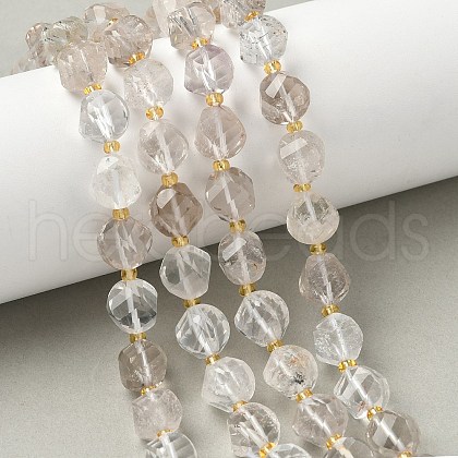 Natural Quartz Crystal Beads Strands G-U023-A07-01-1