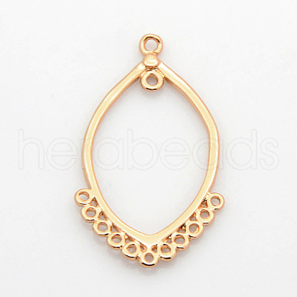 Brass Horse Eye Chandelier Component Links KK-M069-01G-1