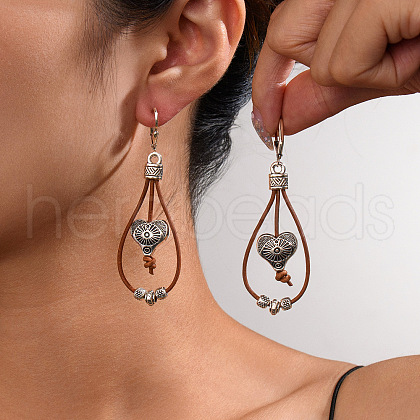 Alloy Dangle Earrings FS-WG12E90-01-1