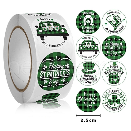 Saint Patrick's Day Theme PET Waterproof Self Adhesive Stickers PW-WG32274-04-1