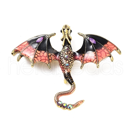 Dragon Enamel Pins JEWB-K018-17AG-01-1