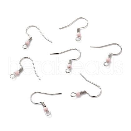 316 Surgical Stainless Steel Earring Hooks STAS-E044-01P-02-1