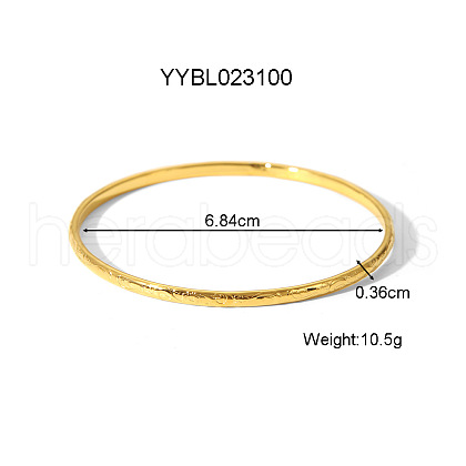 Vintage Stainless Steel Bangle for Women OG0705-3-1