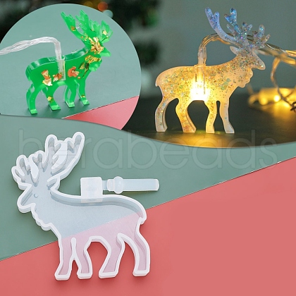 DIY Christmas Lights Silicone Molds DIY-P028-09-1
