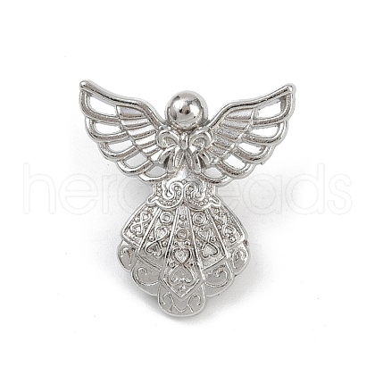 Angel Alloy Lapel Pin Backs for Backpack Clothes JEWB-F039-05-1