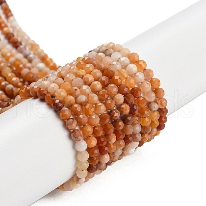 Natural Myanmar Jade Beads Strands G-F759-04-1