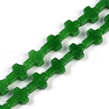 Natural Malaysia Jade Dyed Beads Strands G-I369-A02-01-1