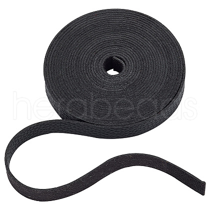 Flat Imitation Leather Cord OCOR-WH0086-69A-01-1