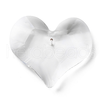 Transparent Glass Big Pendants GLAA-Q093-04-1