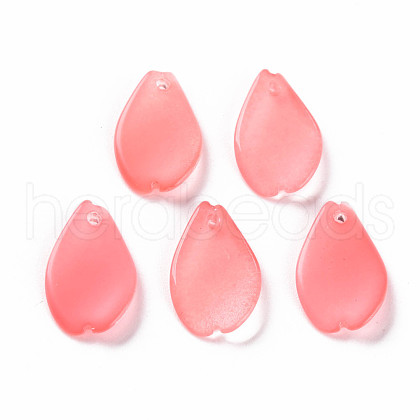 Spray Painted Glass Pendants GLAA-S190-014F-05-1
