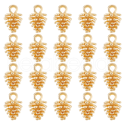 DICOSMETIC 20Pcs Brass Charms KK-DC0002-28-1