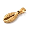 PVD Vacuum Plating 304 Stainless Steel Pendants STAS-M322-03G-2