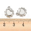 Non-Tarnish 304 Stainless Steel Pendant Cabochon Settings STAS-I202-14P-3