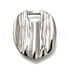 Anti-Tarnish 304 Stainless Steel Pendants STAS-U031-06P-1