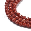 Natural Red Jasper Beads Strands G-J002-22-3