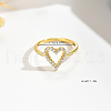 925 Sterling Silver Micro Pave Zirconia Finger Rings for Women SF4347-4-3