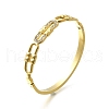 304 Stainless Steel Rhinestone Hinged Bangles for Women BJEW-U021-05G-4