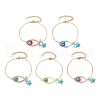 Glass Seed Beads Link Bracelets BJEW-MZ00152-2