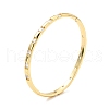 Clear Cubic Zirconia Hinged Bangle for Women BJEW-G643-02G-3