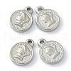 Non-Tarnish 304 Stainless Steel Charms STAS-O145-13P-1
