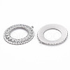 Non-Tarnish 304 Stainless Steel Pendants STAS-N097-096P-NR-2