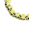 Handmade Porcelain Beads Strands PORC-P029-02E-3