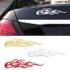 Flame Pattern Waterproof PVC Car Sticker Decals DIY-FH0001-15-7