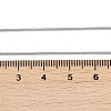 Tarnish Resistant Classic Plain 304 Stainless Steel Mens Womens Snake Chain Necklaces STAS-M174-018P-B-2