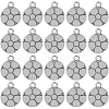 SUNNYCLUE 100PCS Tibetan Style Alloy Pendants TIBEP-SC0002-82-1