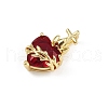 Brass Glass Pendants KK-R226-03G-01-2