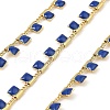 Brass Rectangle Link Chains CHC-C007-03G-04-1