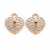 Alloy Pendants PALLOY-N153-18LG-RS-1