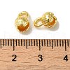 Round Brass Charms KK-G480-07G-3