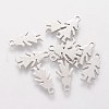 Tarnish Resistant 304 Stainless Steel Charms STAS-Q201-T153-1