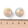 Plated ABS Plastic Beads OACR-B026-02C-3