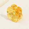 Luxurious Iron Hollow Flower Wedding Cuff Ring for Bride VO5692-3